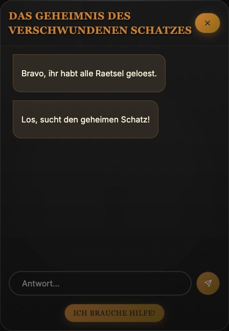 An actual example task from the game on a smartphone.