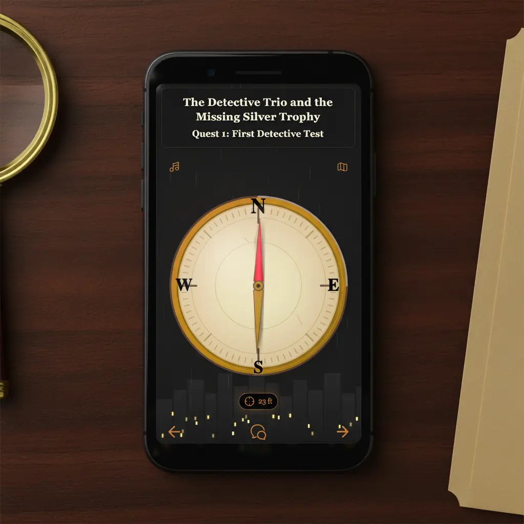 The Detective Trio and the Missing Silver Trophy - view 2