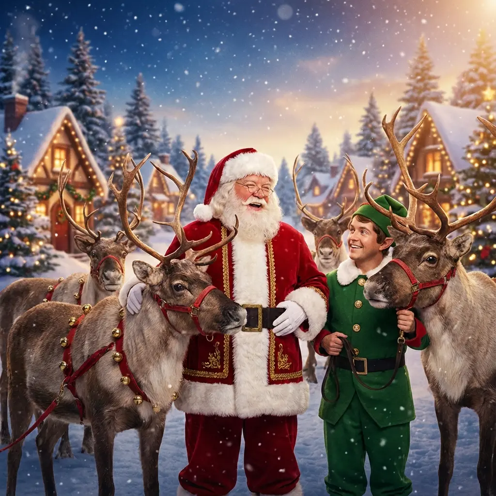 Saving Christmas - Treasure Hunt for kids 4-8